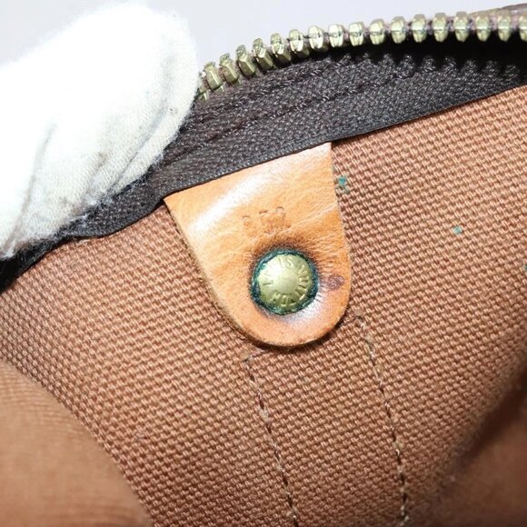 LOUIS VUITTON Monogram Keepall 45 Boston Bag M41428 LV Auth 142204 - Picture 11 of 16